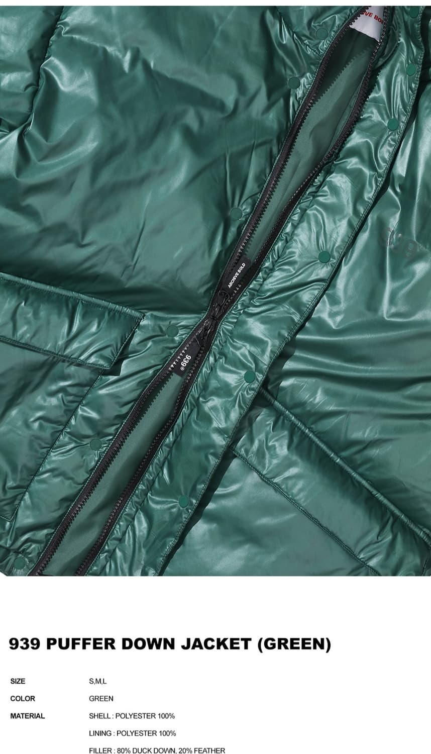 새상품 아카이브볼드 939 푸퍼 다운 자켓 L  상품이미지6