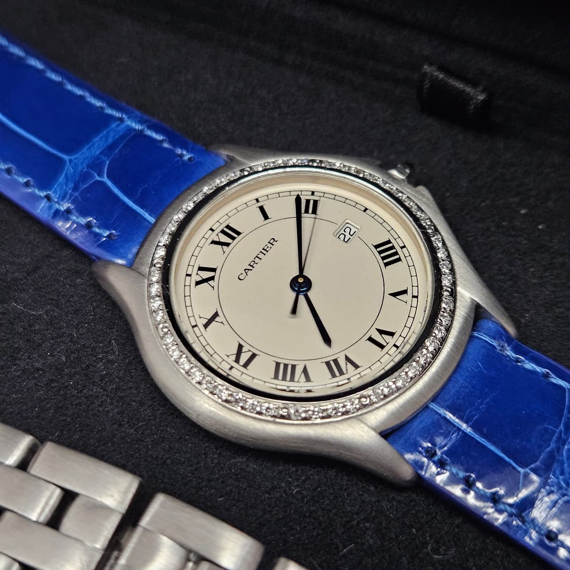 까르띠에 1990's 팬더 쿠거 다이아 시계 상품이미지3
