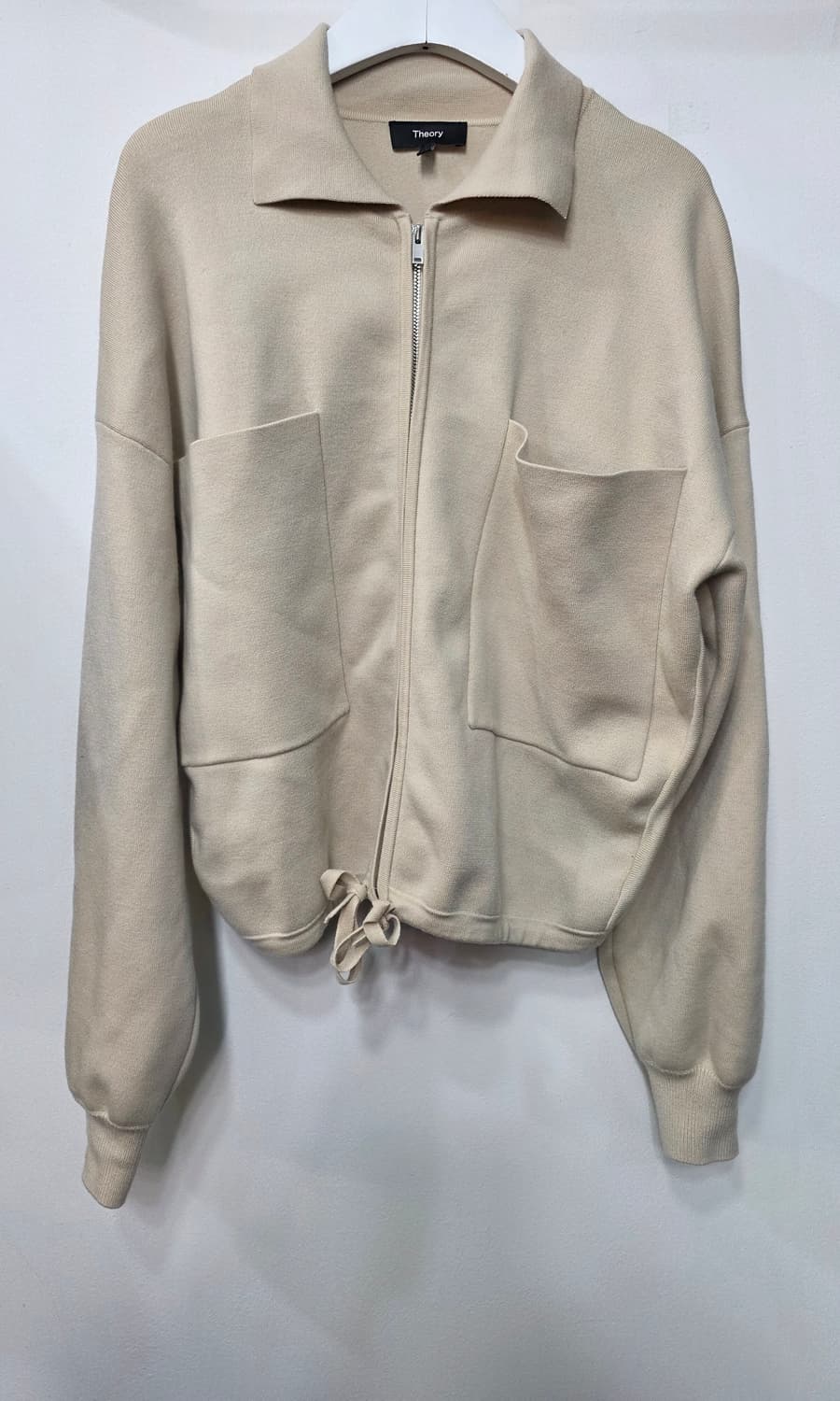 띠어리 여성 모직 니트 집업 상품이미지1