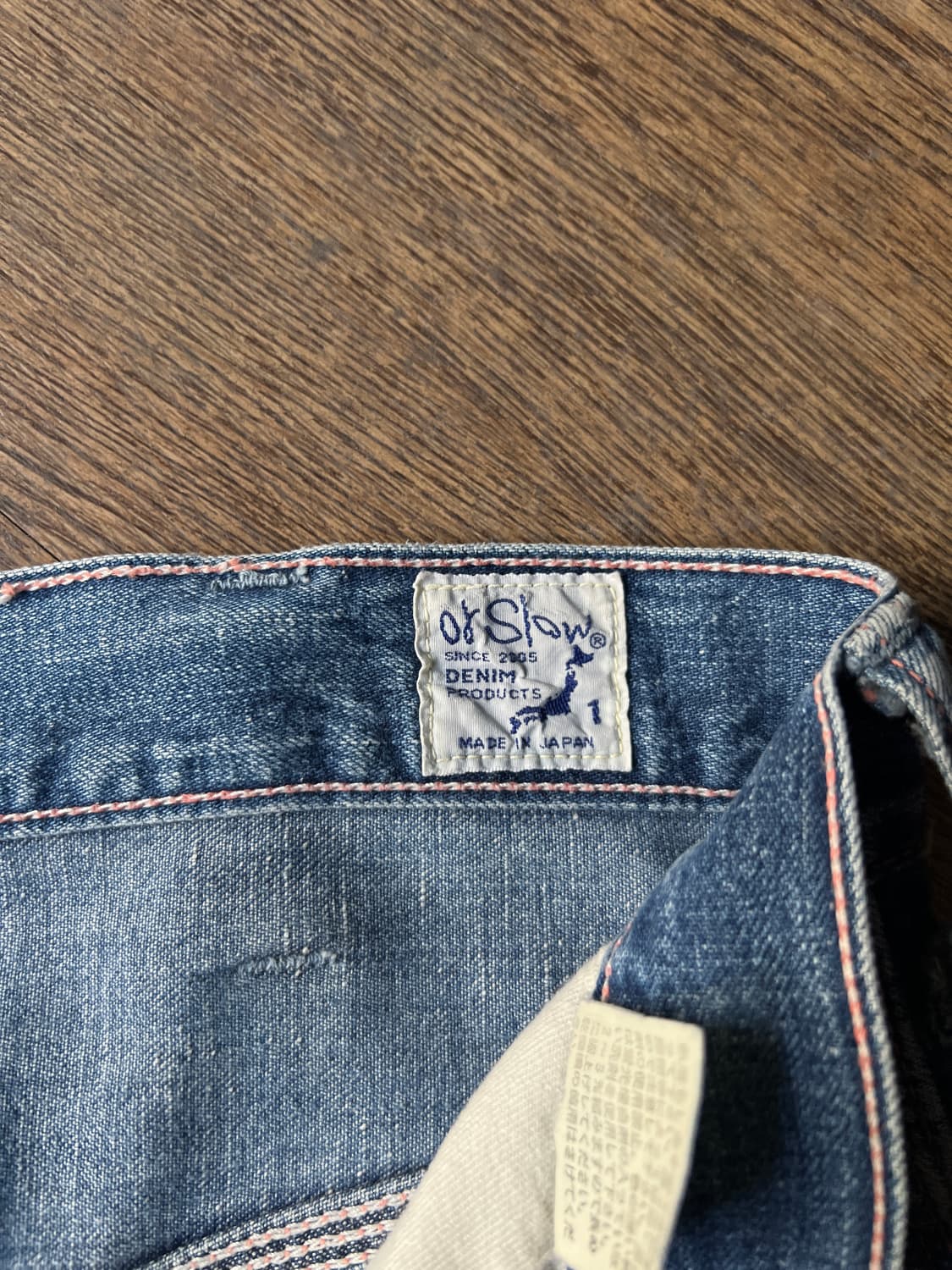 [1]Orslow 오어슬로우 페인터 데님 팬츠 상품이미지4