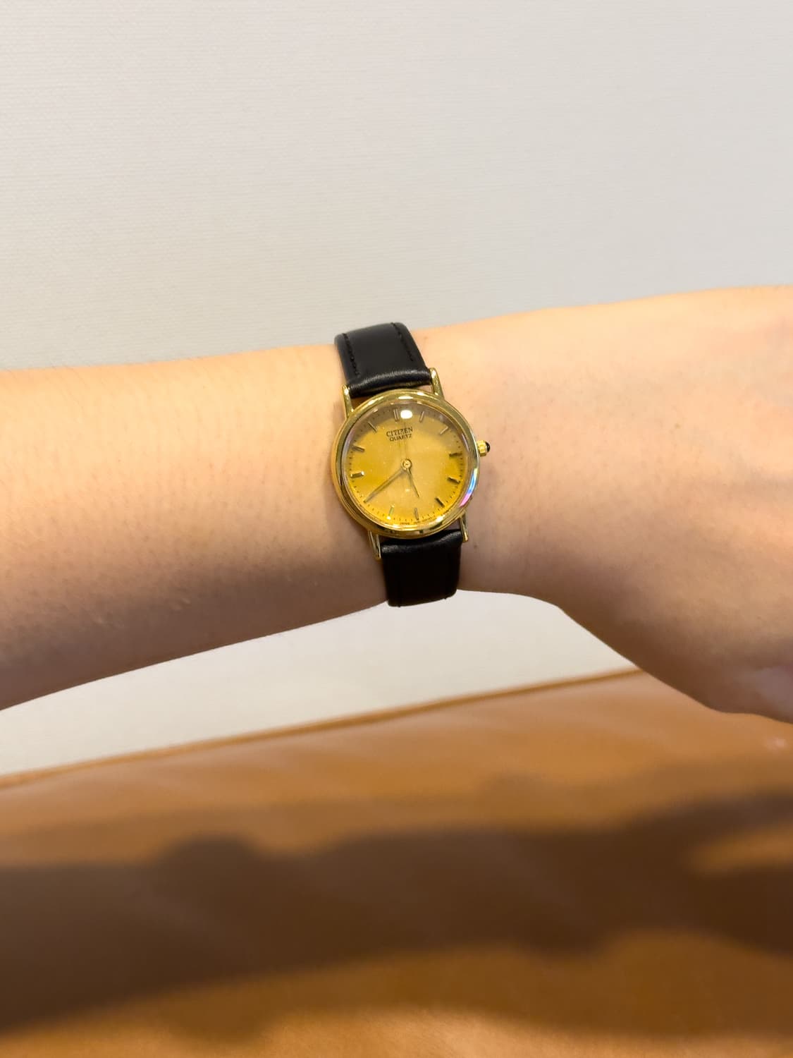 [희귀] 시티즌 4634 골드 - 샴페인 갤럭시 다이얼 빈티지 레이디 상품이미지2