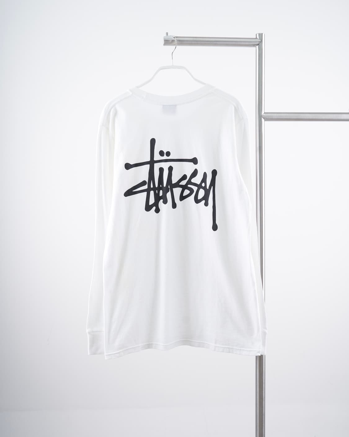 Stussy 베이직 스탁로고 롱슬리브 티셔츠 상품이미지2