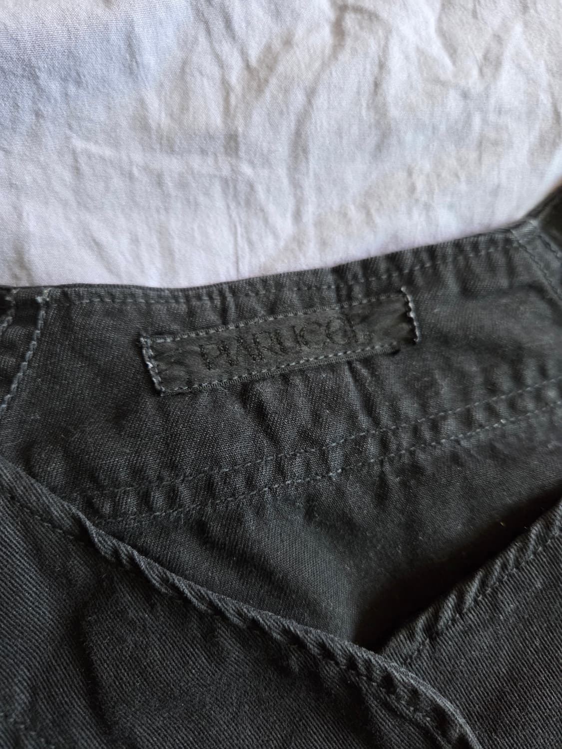 빈티지 베이스볼 반팔 셔츠 블랙 M 상품이미지4