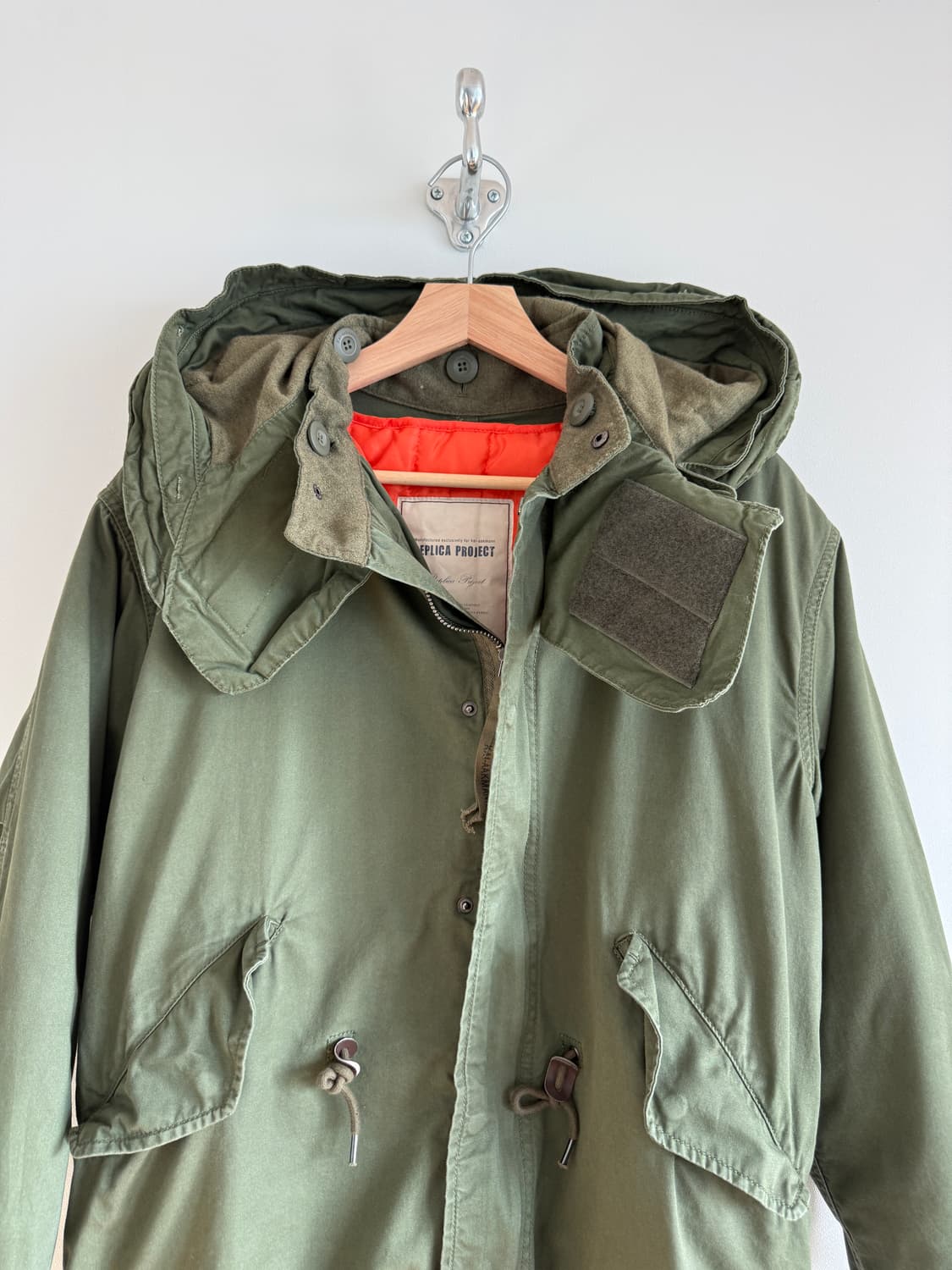 카이아크만(Kai-aakmann) 피쉬테일 파카 야상(내피, 후드퍼 포함 상품이미지3