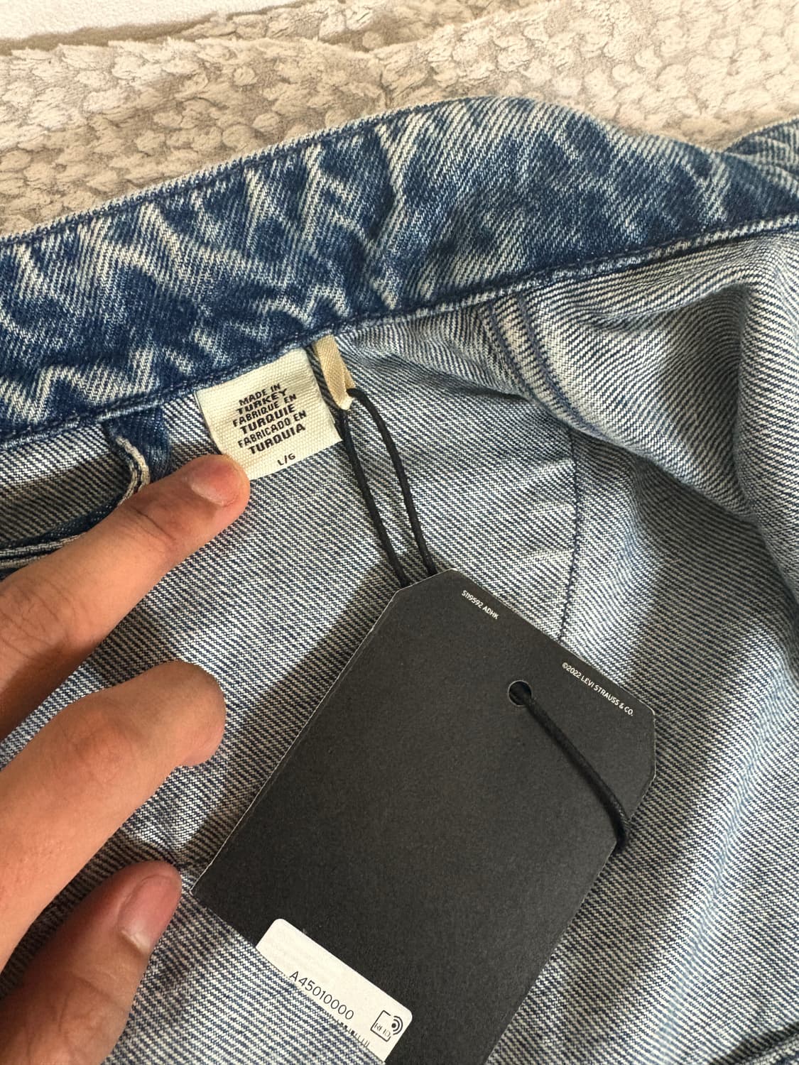 리바이스 앰부쉬 콜라보 데님자켓 상품이미지2