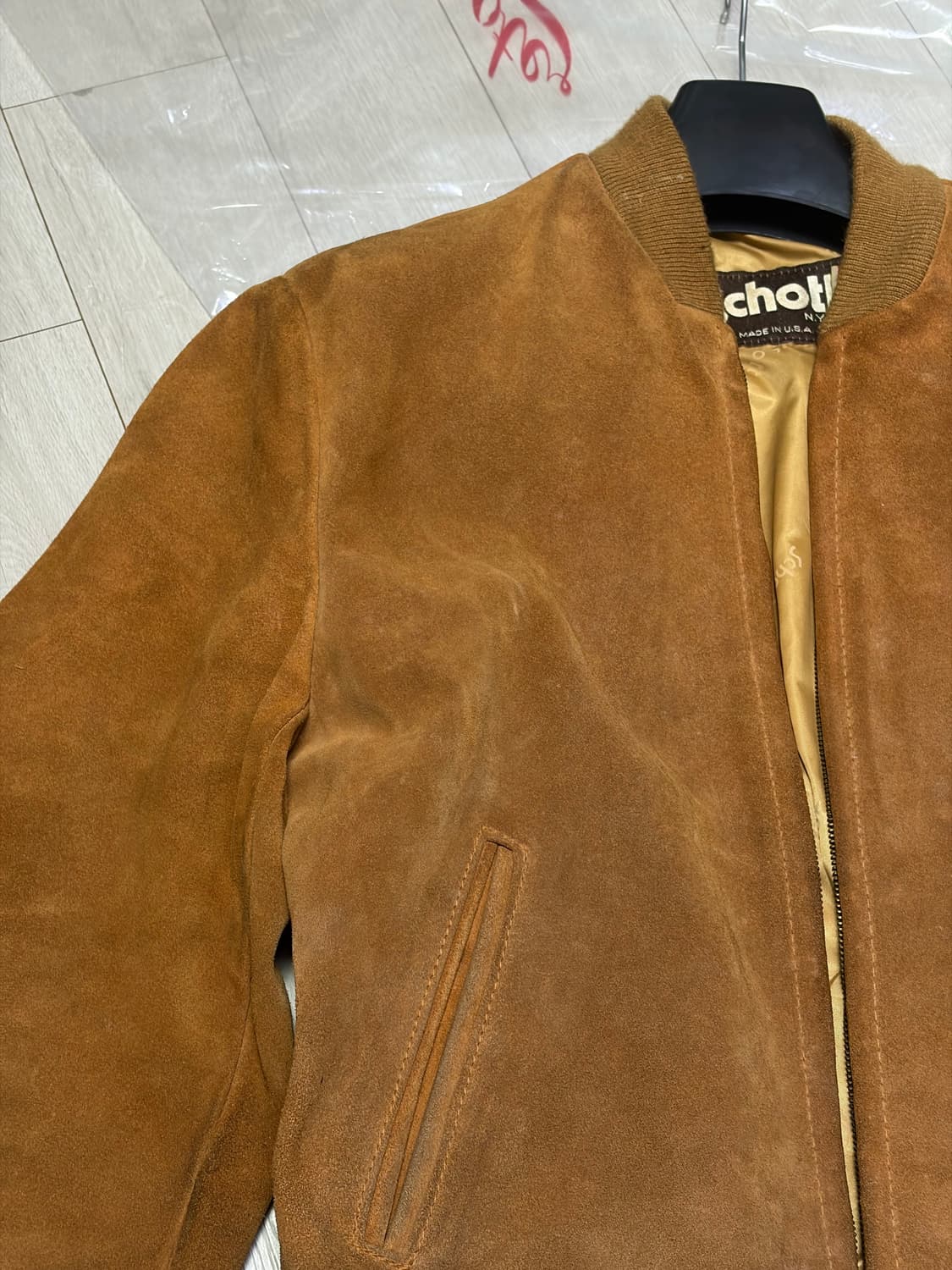 쇼트 스웨이드 40 사이즈 상품이미지5