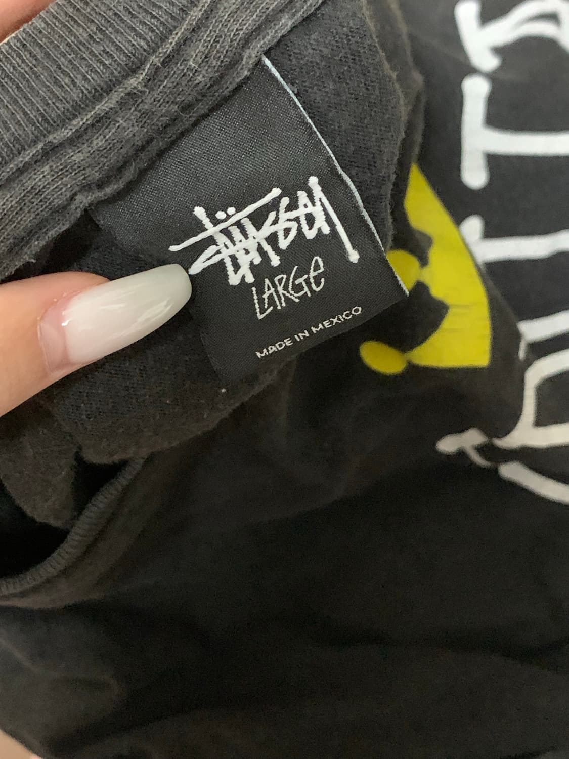 빈티지 스투시x제이딜라 추모 티셔츠 상품이미지3