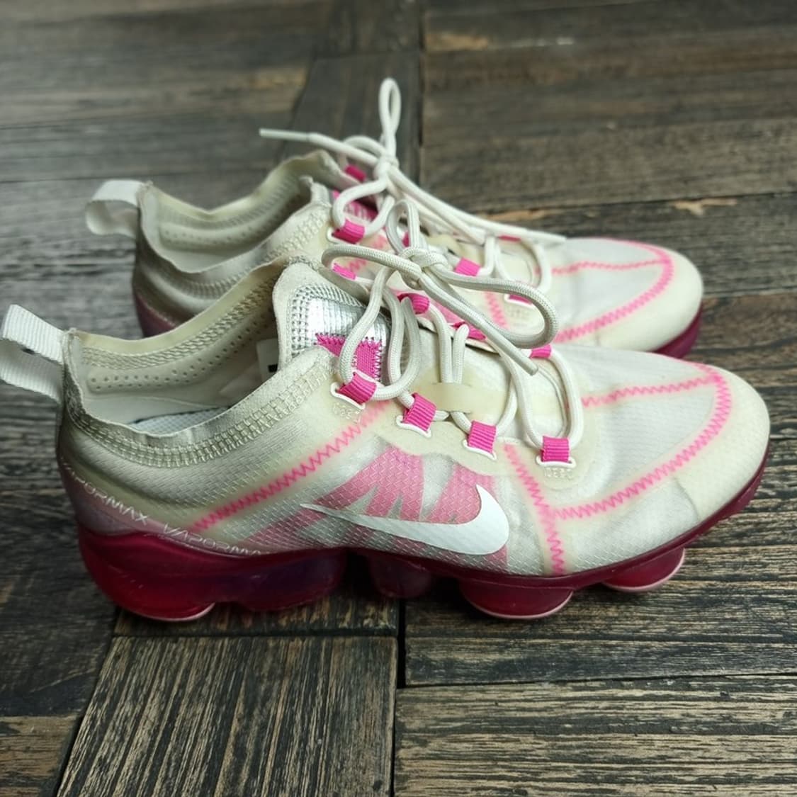 [나이키] 에어 베이퍼맥스 2019 써밋 화이트 핑크 M19793 상품이미지3