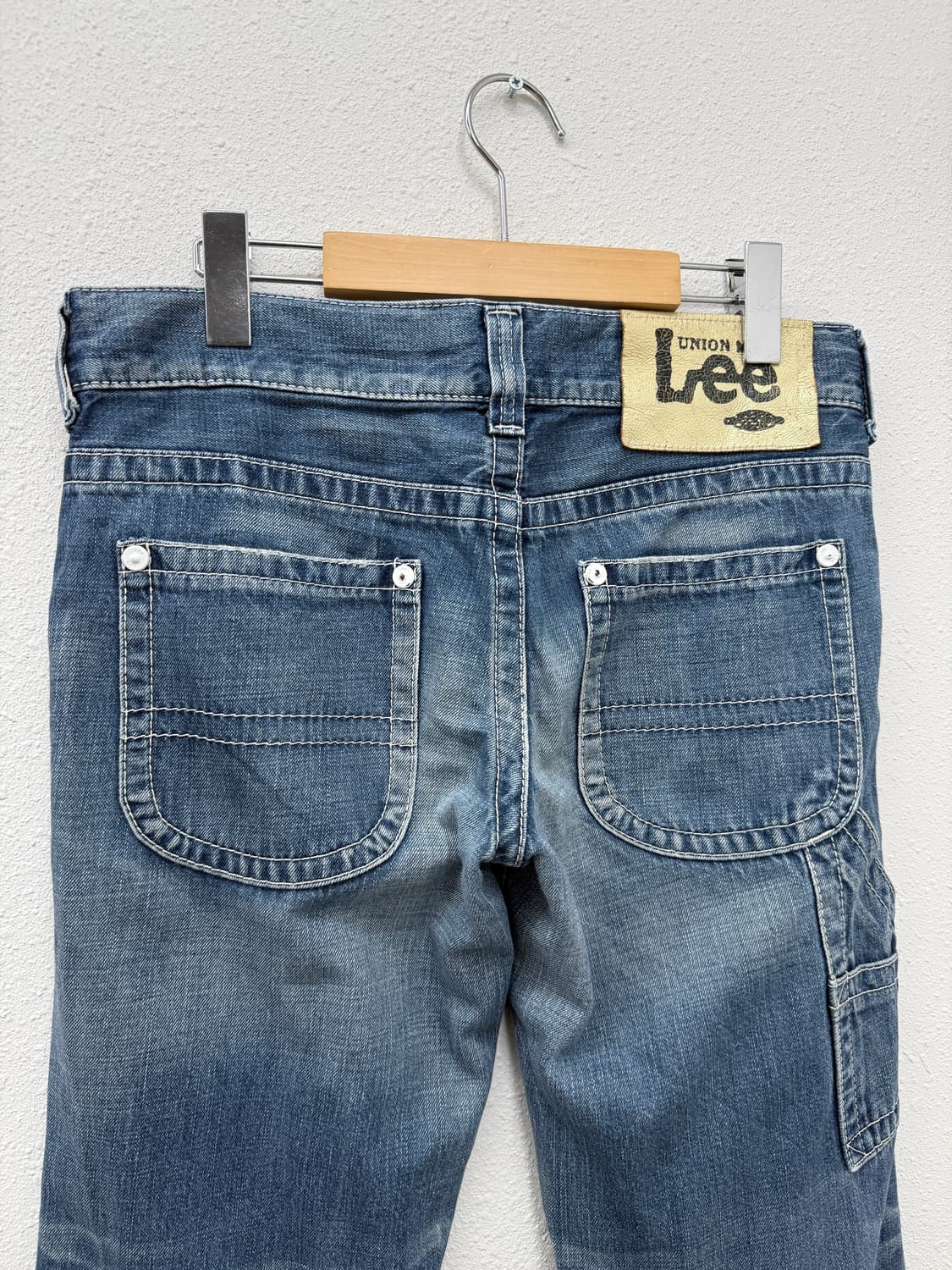 빈티지 Lee UNIION MADE 와이드 데님 팬츠 상품이미지5