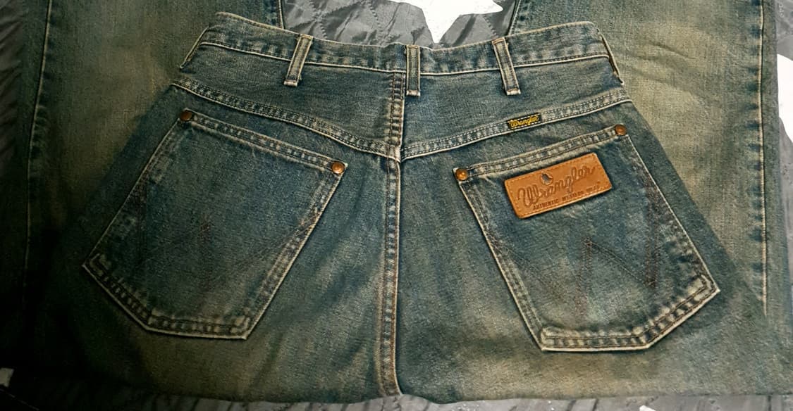 (일본발) 랭글러 90s 빈티지 워싱 웨스턴 데님팬츠 (30) 상품이미지3