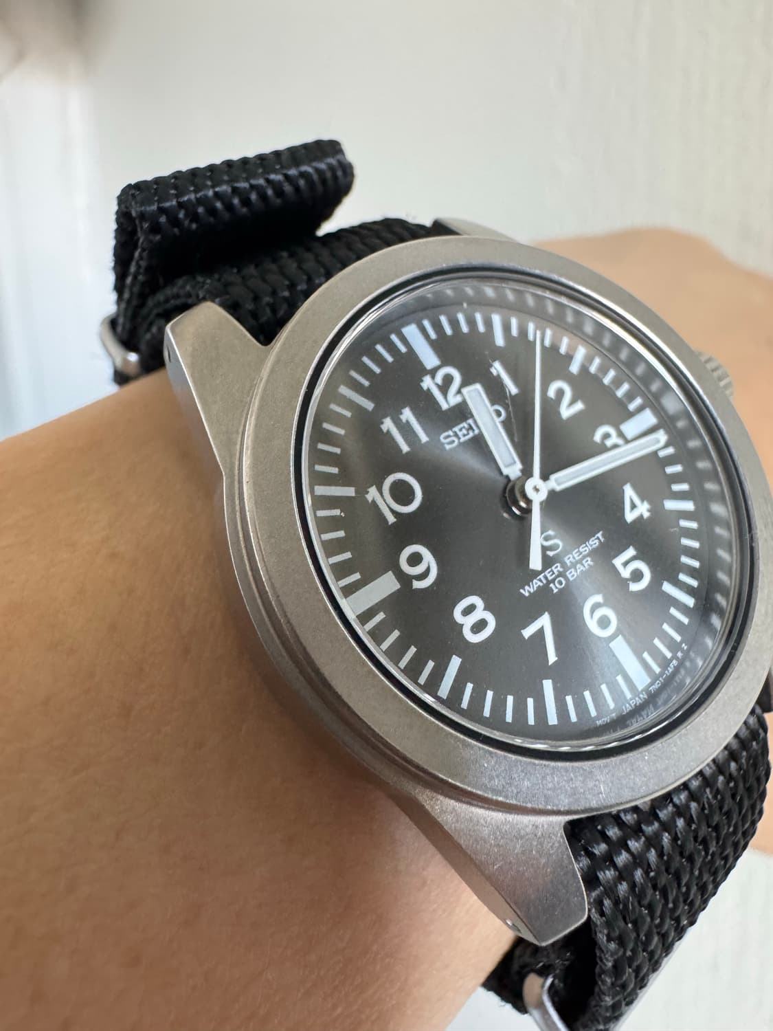 세이코 나노 유니버스 SUS 복각 한정판(300개) 그레이 선레이 상품이미지10