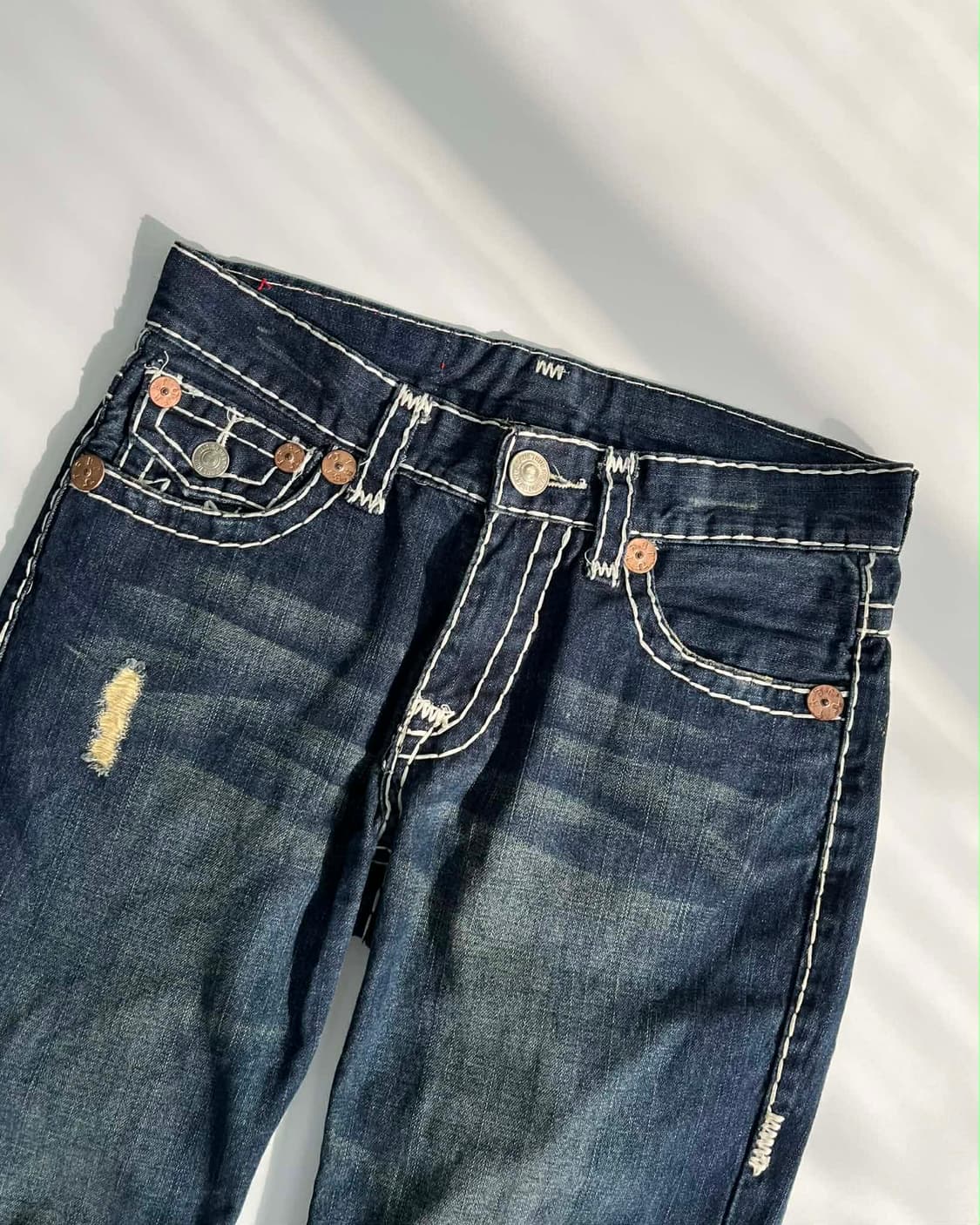 트루릴리젼 조이 슈퍼T 부츠컷 데님 플레어진 팬츠 상품이미지2