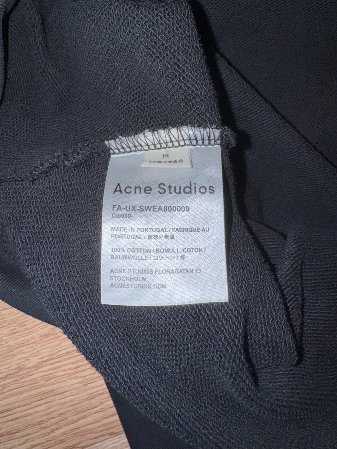 아크네 스튜디오 후드티 m 상품이미지4