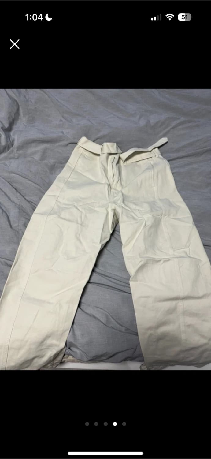 르메르 와이드 커브 바지 L 상품이미지2