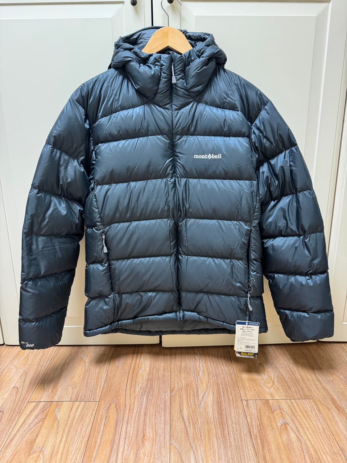 몽벨 라이트 알파인 다운 파카 슬레이트 블루 L [새상품] 상품이미지2