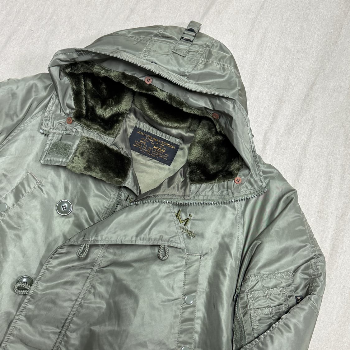 호프인더스트리 빈티지 n-3b 점퍼 M (100- 105) 상품이미지2