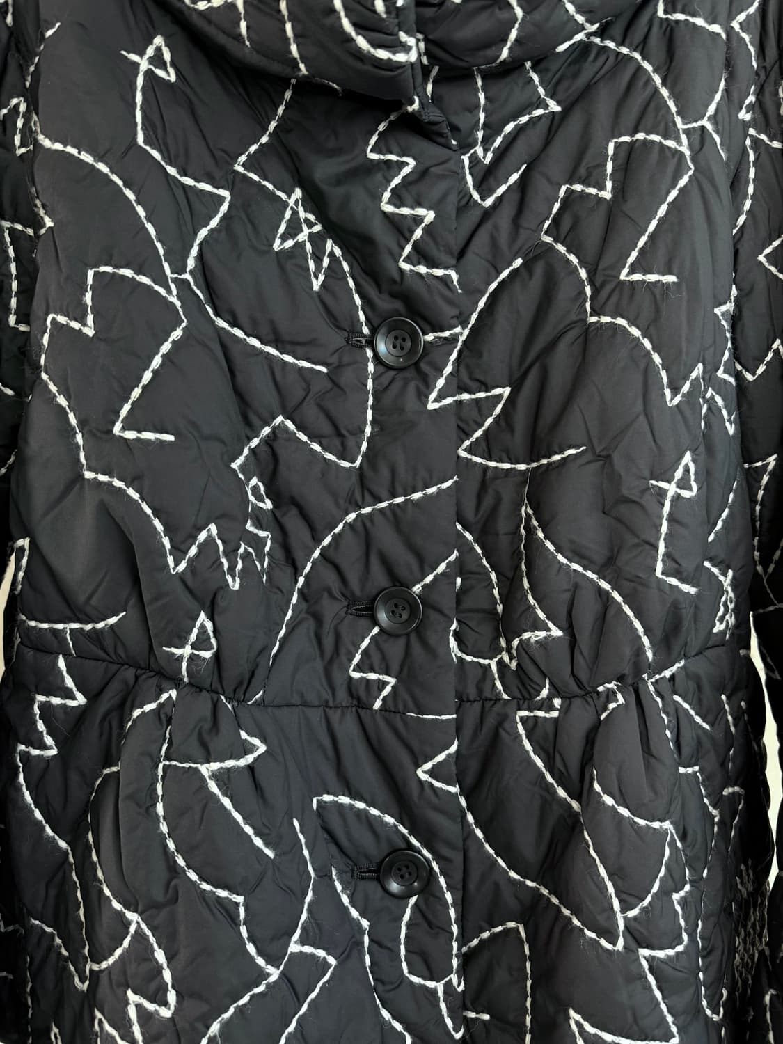 JIU 慈雨 스티치 퀼팅자켓 상품이미지8