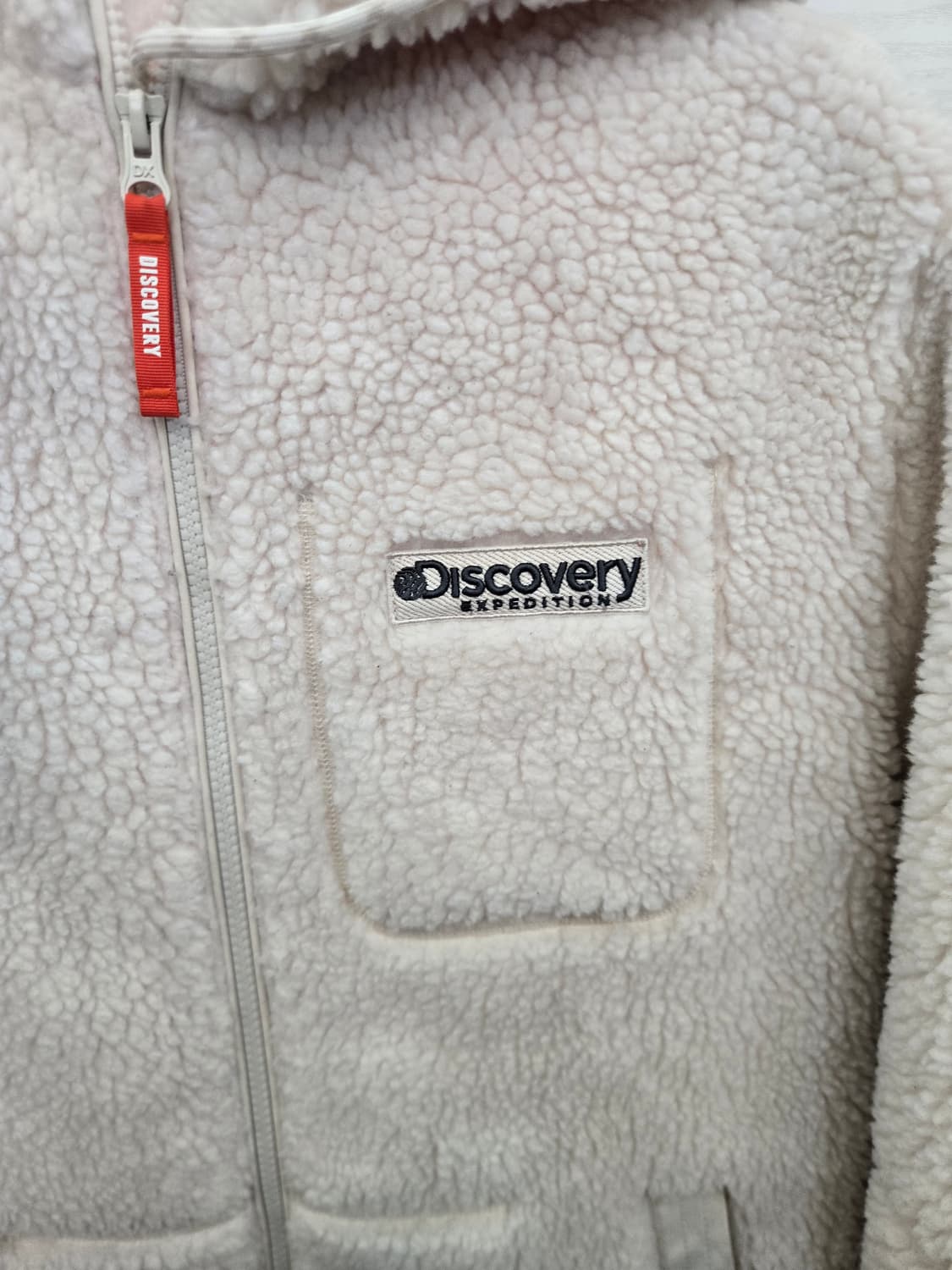 95,M)) Discovery 디스커버리 양털점퍼! 상태 굿굿굿! 상품이미지2
