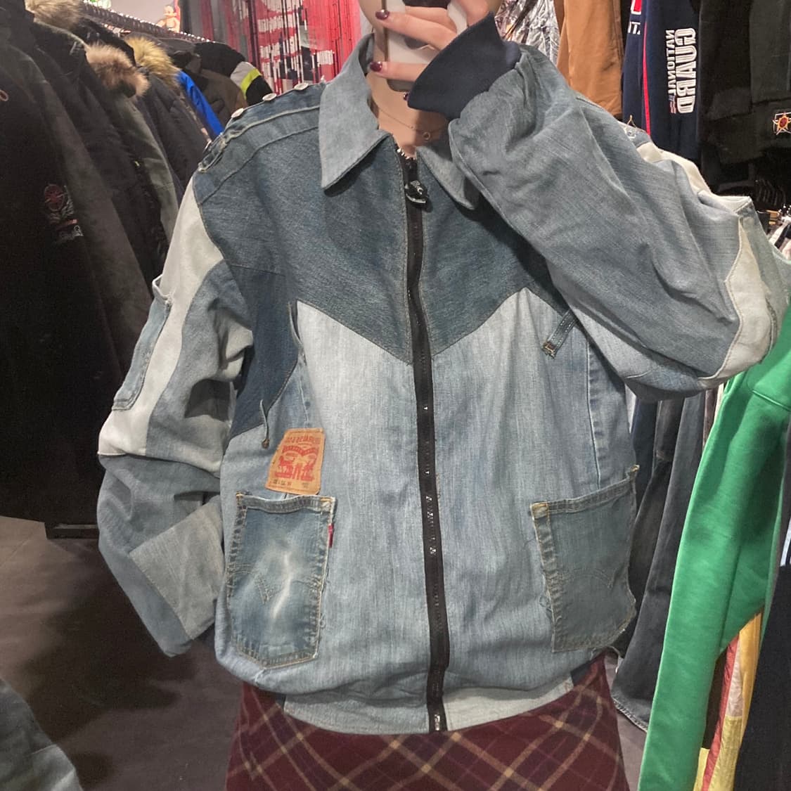 [IM]리바이스 리메이크 카라 데님자켓 상품이미지5
