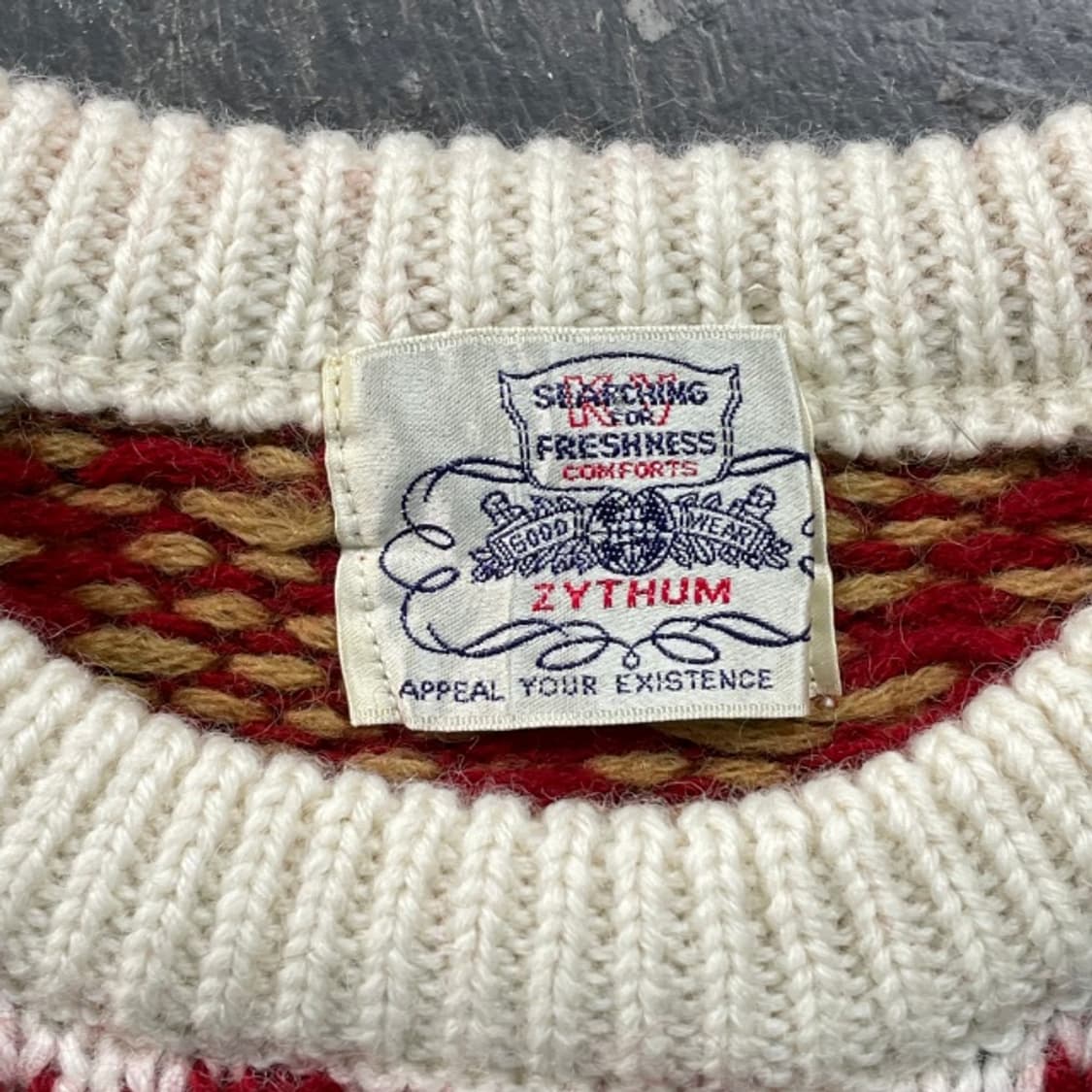 100 빈티지 노르딕 크리스마스 니트  상품이미지3