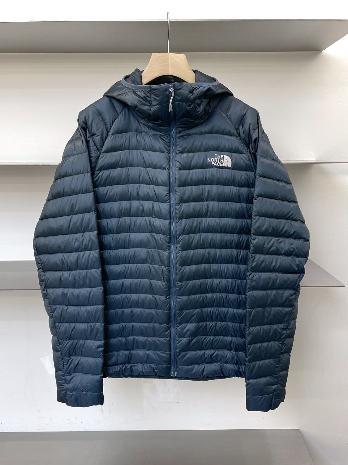 노스페이스 퀸스 후드 다운 자켓 상품이미지1