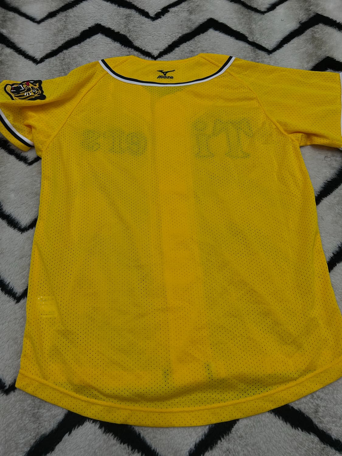 [S]미즈노 한신타이거즈 반팔 매쉬 유니폼 상품이미지3