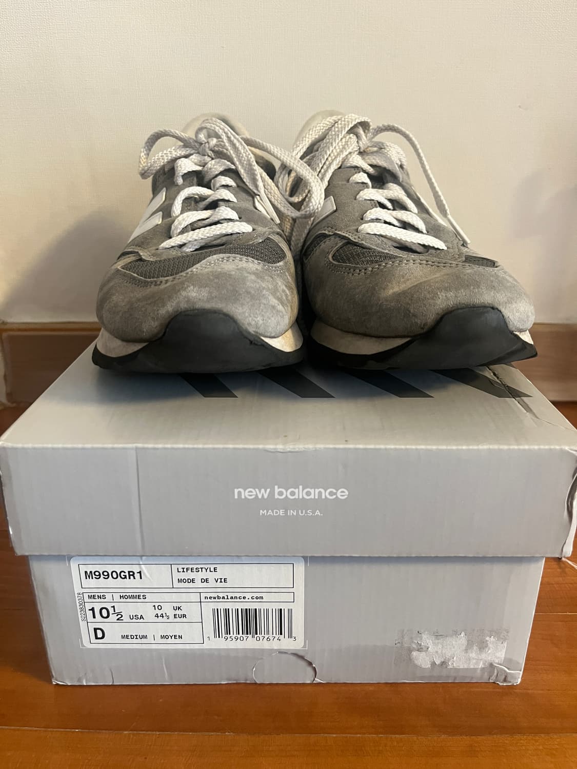 뉴발란스 990 v1 uk10 상품이미지2