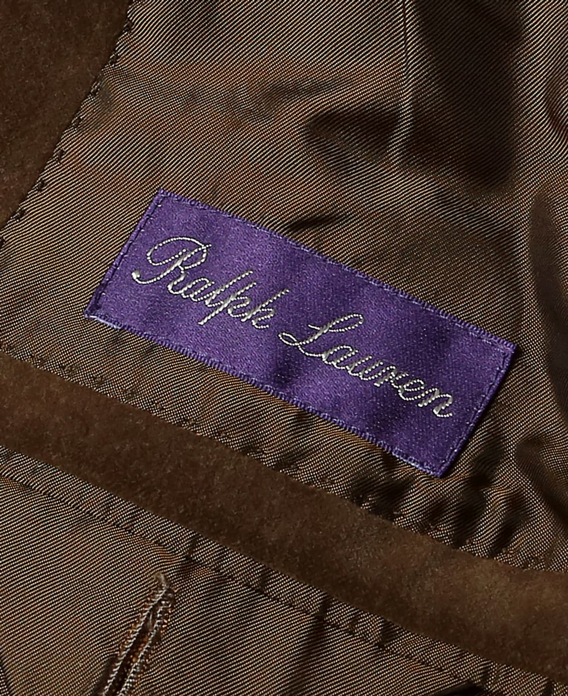 폴로 랄프 로렌 [Polo Ralph Lauren] 퍼플 라벨 벨벳 자켓 상품이미지6