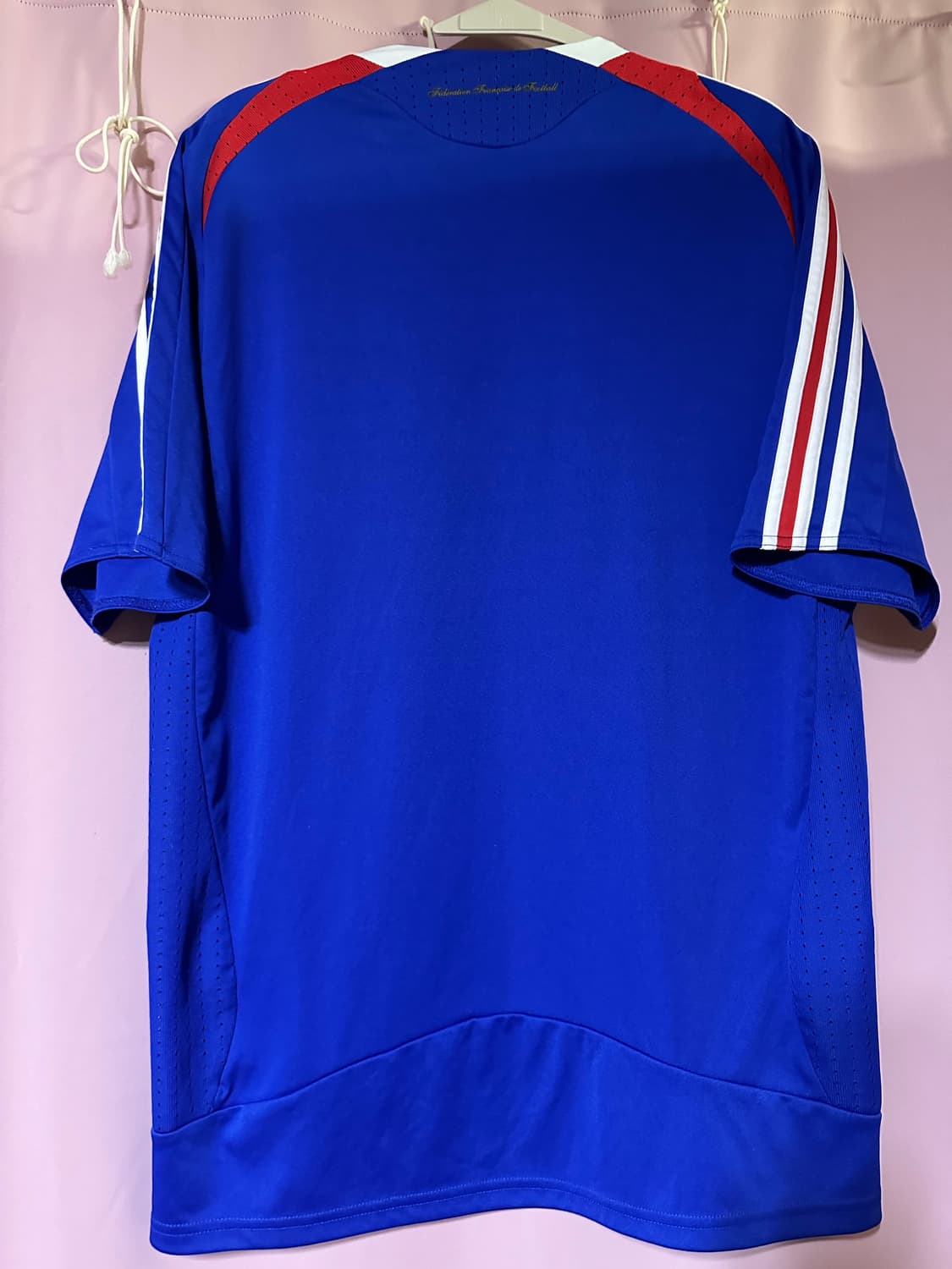 아디다스 프랑스 축구 국가대표 아디다스반팔 아디다스 블루 07-08시즌 상품이미지3