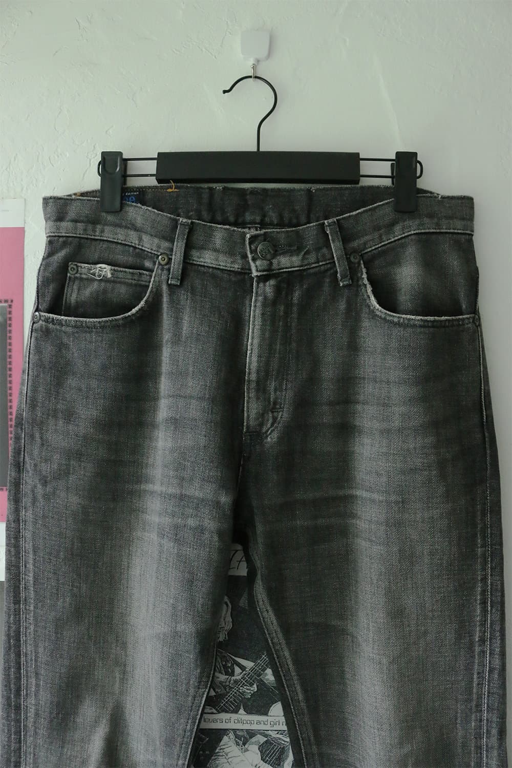  Lee 블랙 부츠컷 데님 팬츠  상품이미지5