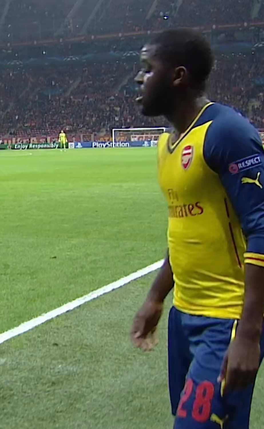 (택포)14/15 아스날 어웨이 유니폼 외질 m사이즈 상품이미지4