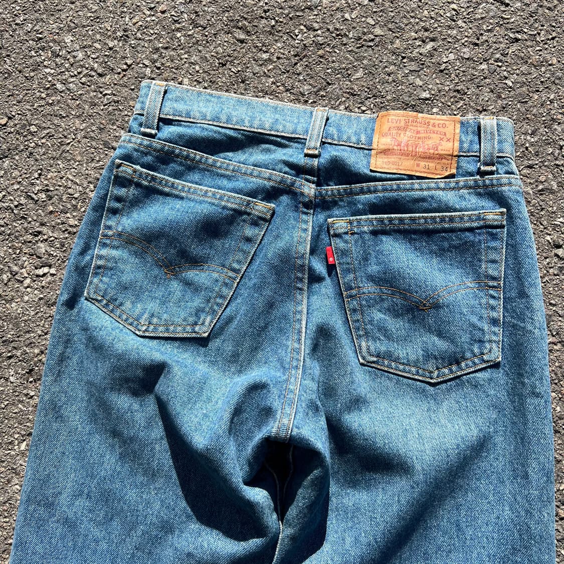 90‘s 리바이스 510 리페어 진 상품이미지8