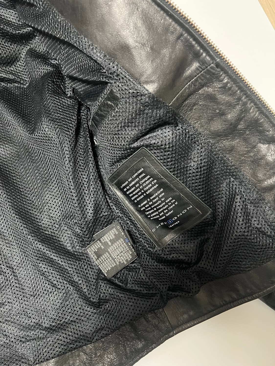 프랑스 쉐비뇽 버팔로가죽 자켓 상품이미지6