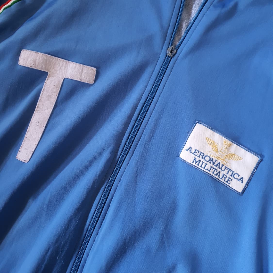 90s 이탈리아 공군 트렉탑 져지 no.76 상품이미지3