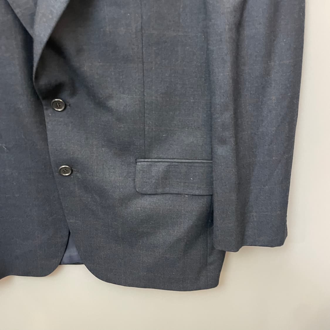 발렌티노 네이비 블레이저 울 자켓 상품이미지4