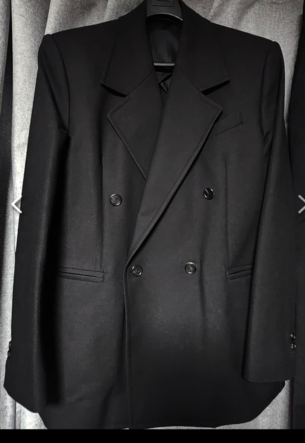 퓨에르 듀드나인 코튼 트윌 블레이저 XL사이즈 판매 상품이미지1