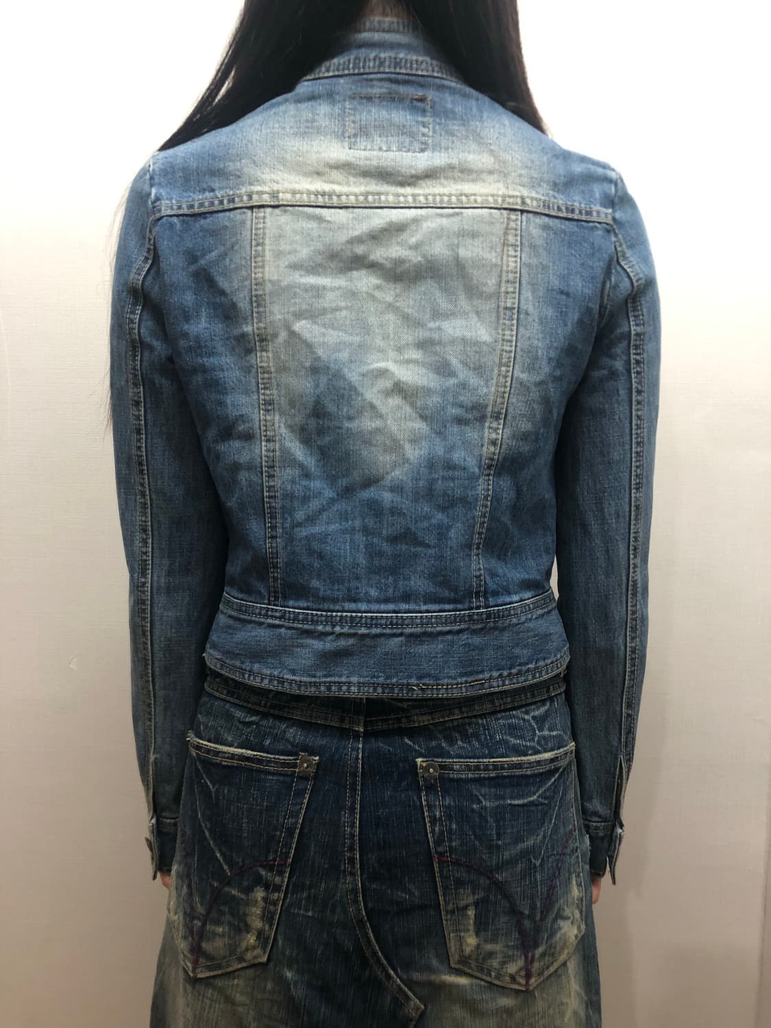빈티지 데님 포켓 자켓 상품이미지8