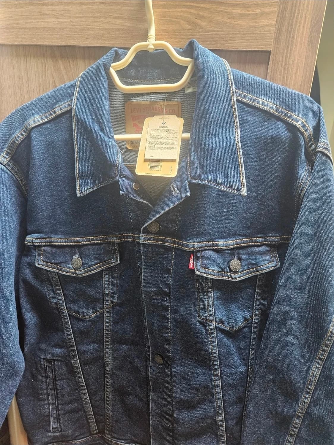 리바이스 타입3 청자켓 다크인디고 L 상품이미지2