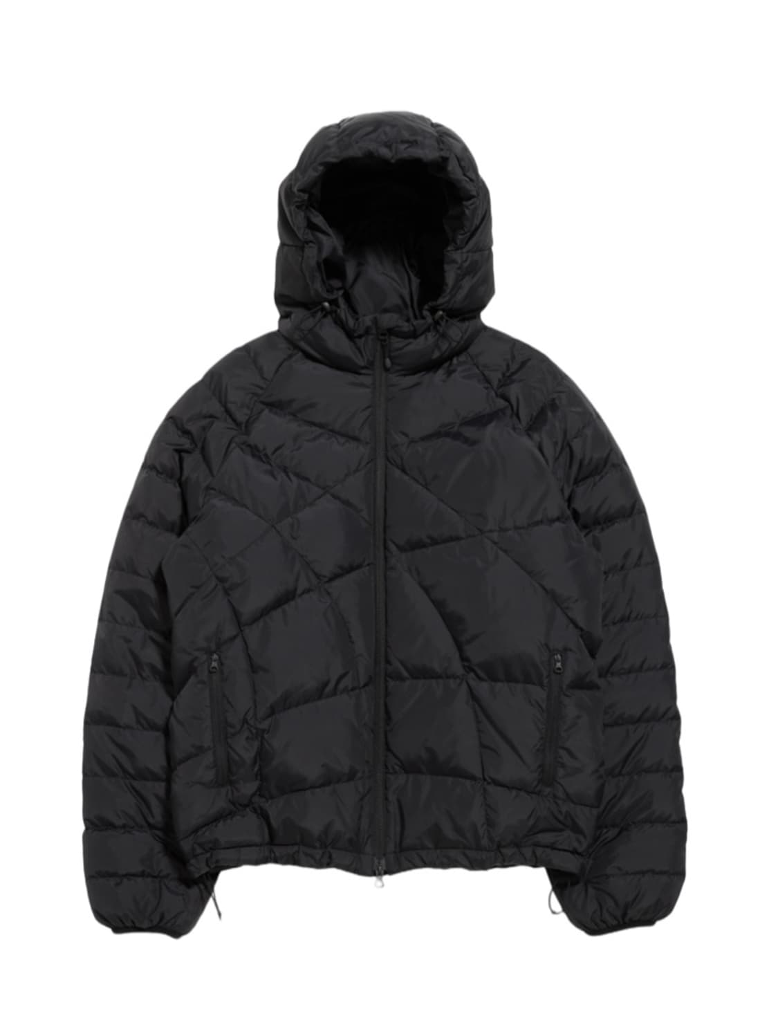 24fw 해칭룸 웹 구스 다운 퍼퍼 블랙 상품이미지1