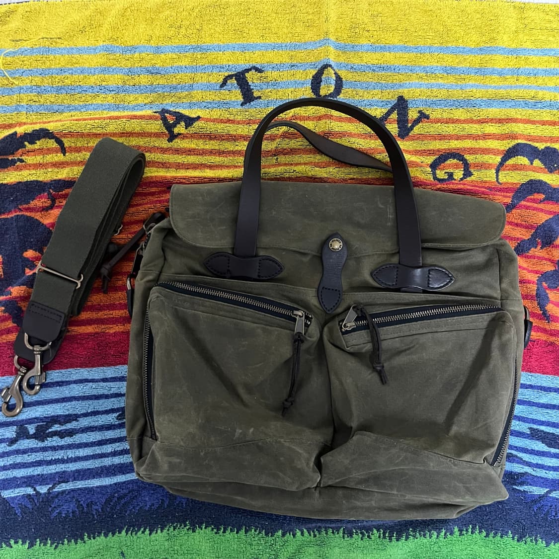 필슨 24 hours 틴 클로스 브리프케이스 상품이미지1