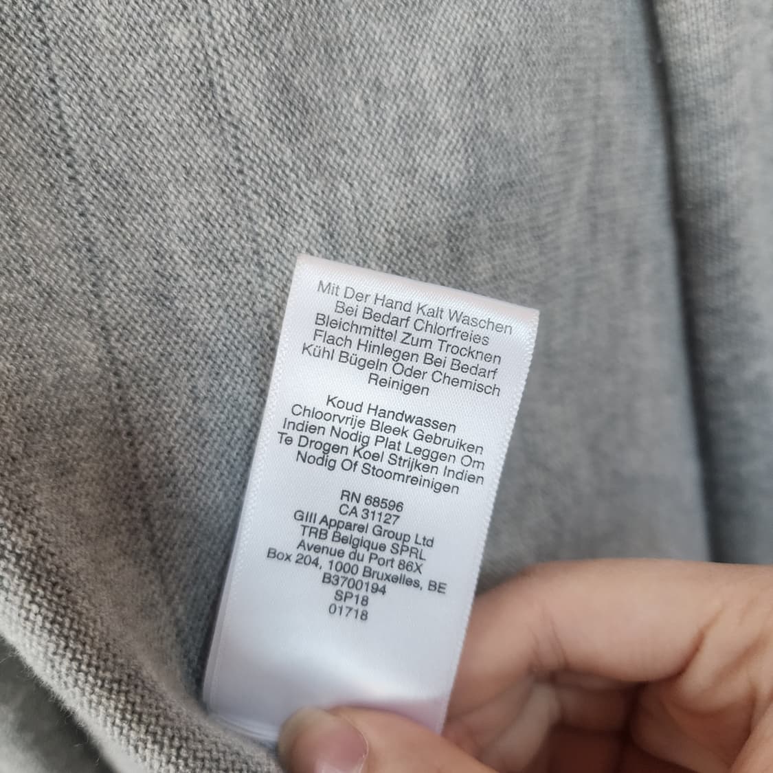 DKNY 그레이 가디건 상품이미지5