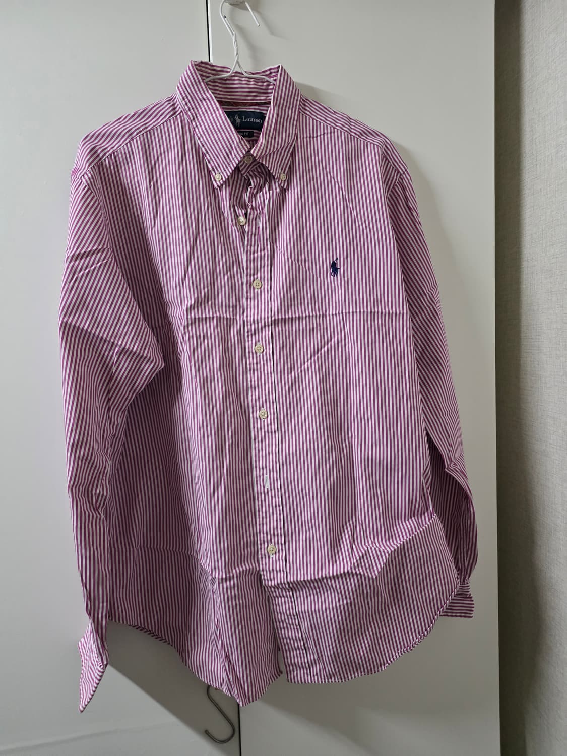 랄프 로렌 클래식 핏 L 스트라이프 셔츠 상품이미지1