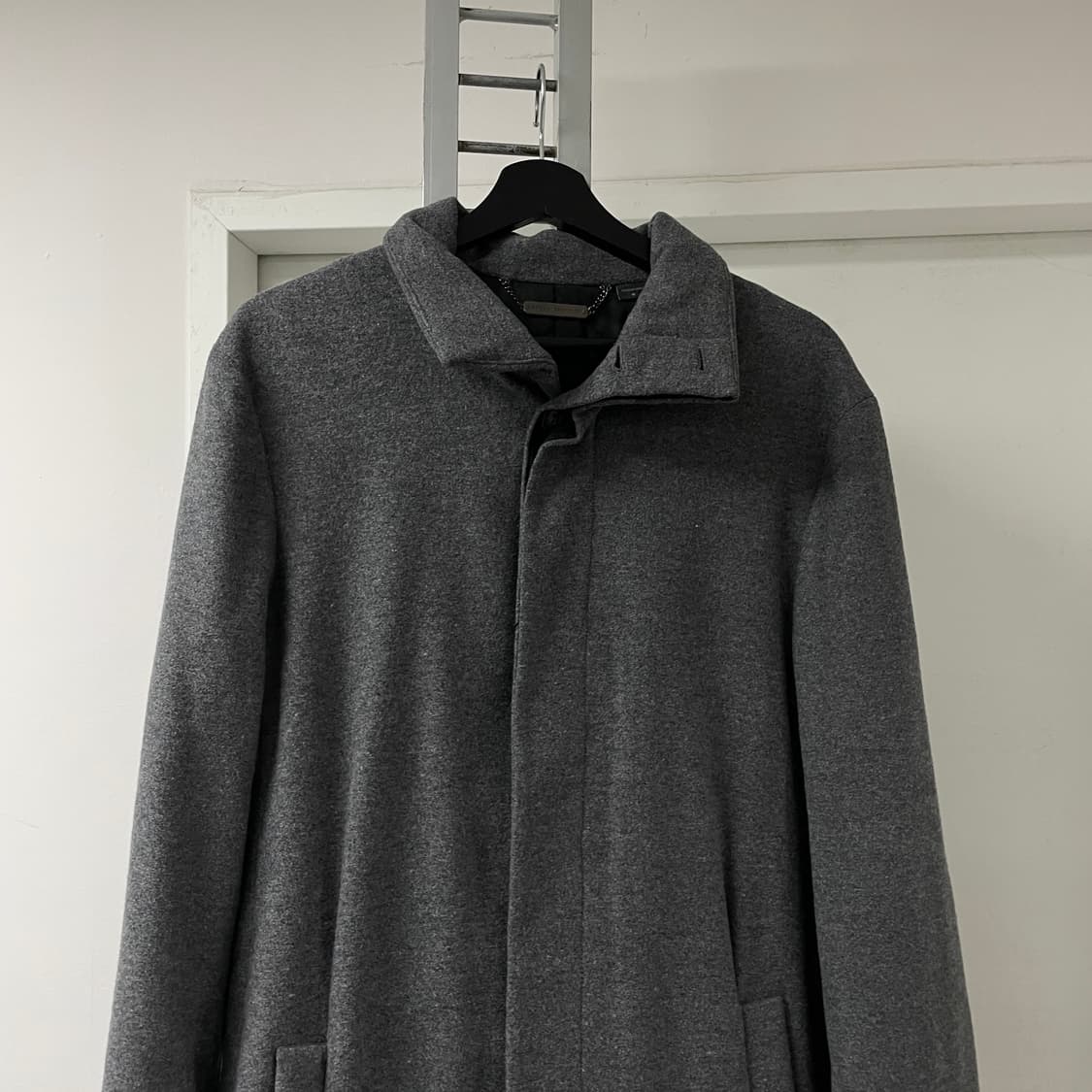 알마니익스체인지 그레이 코트 M 상품이미지2