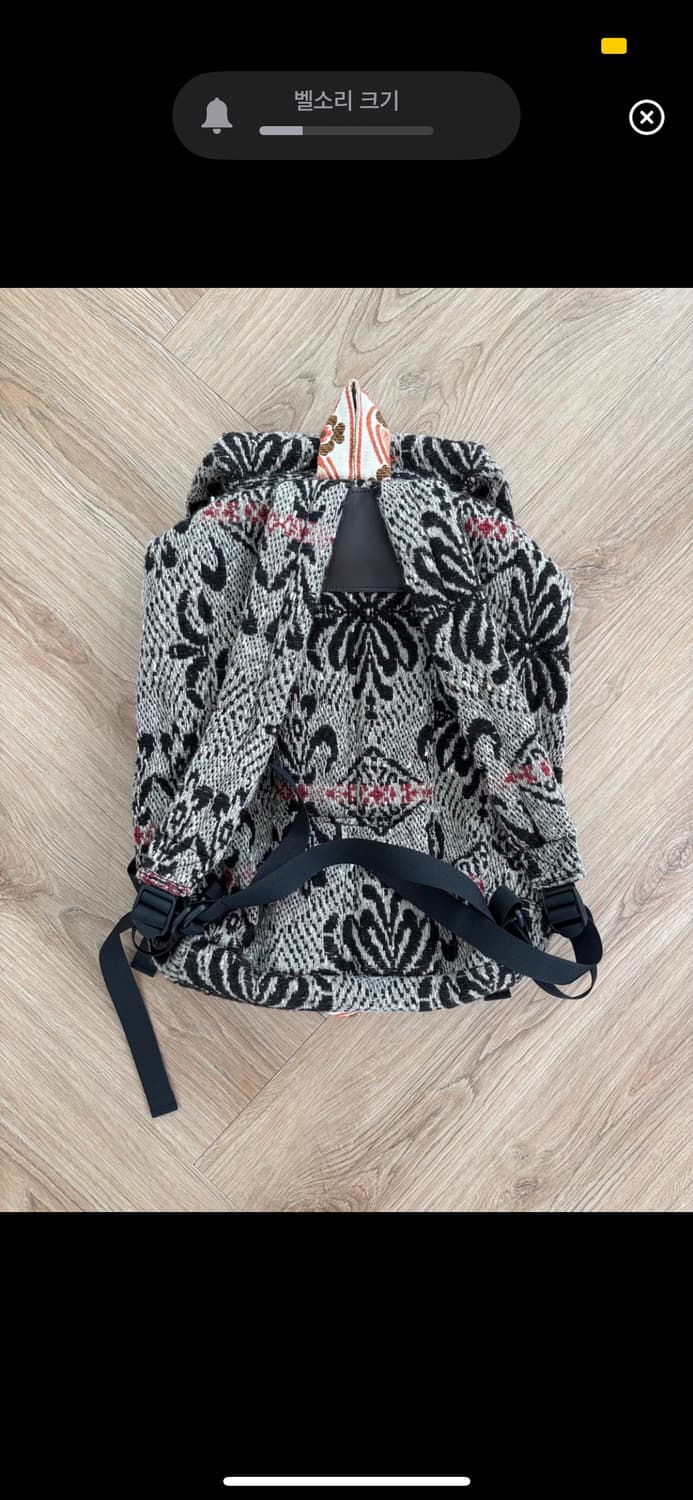 AHCAHCUM 무챠챠 자카드 백팩 상품이미지9