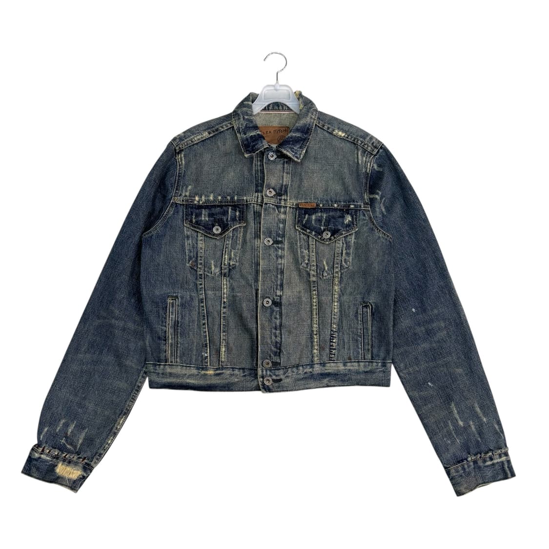 Ezra Ficth 디스트로이드 워시드 데님 자켓 상품이미지1