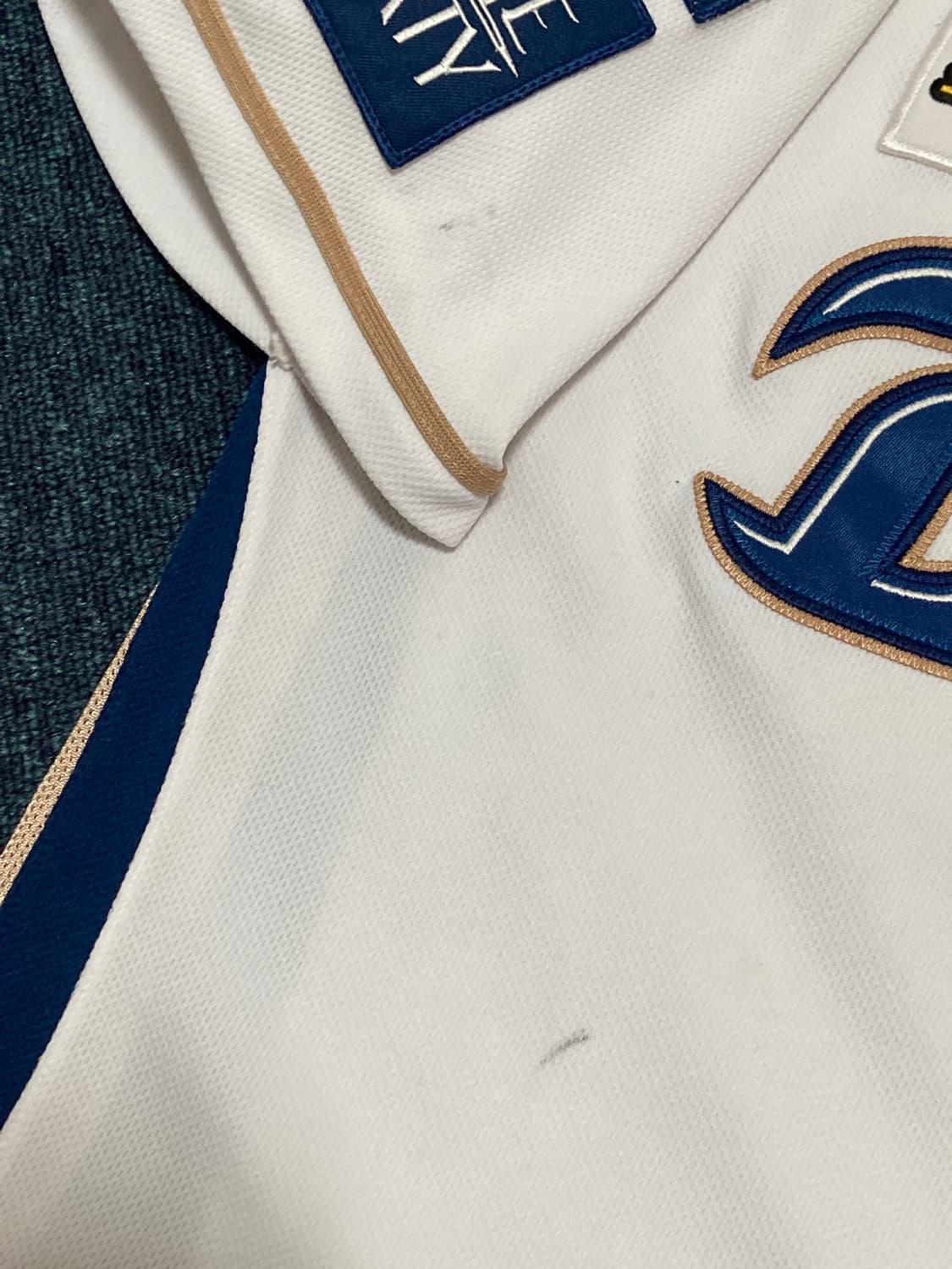 [해외XL]NC 다이노스 어센틱 홈 유니폼 (데상트) 상품이미지5