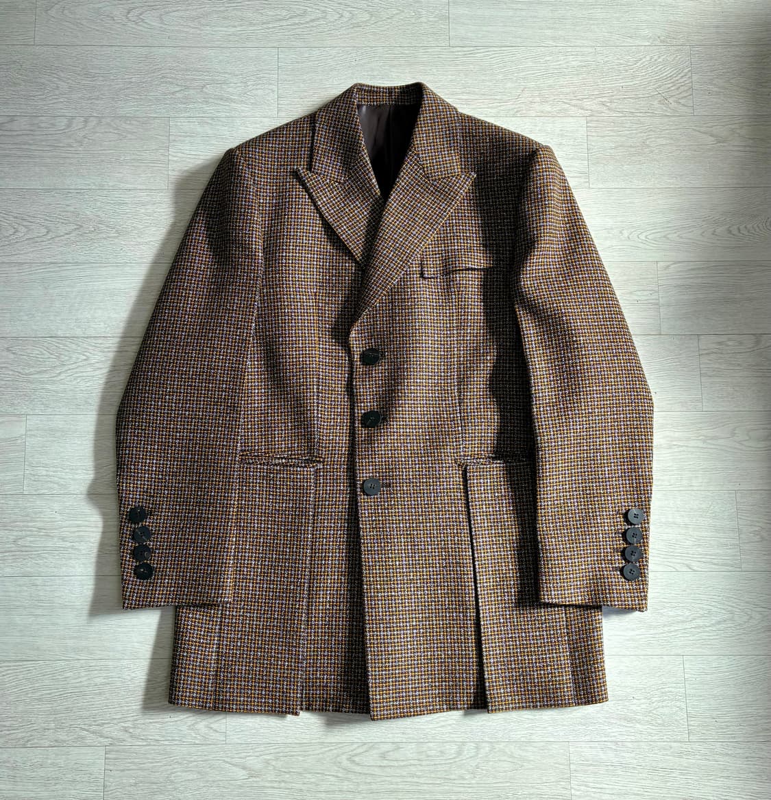 [38] 우영미 20FW 체크 블레이저 재킷 상품이미지1