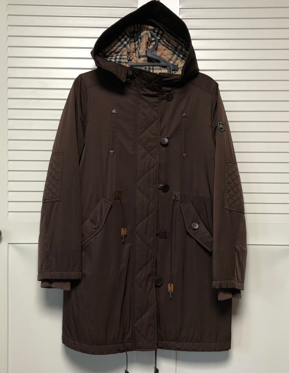 버버리 퀄팅자켓 버버리런던 자켓 누빔 코트 상품이미지1