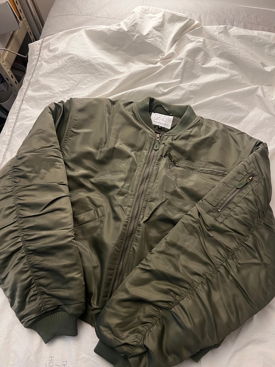 zicmade 봄버 / 올리브 / M 상품이미지4