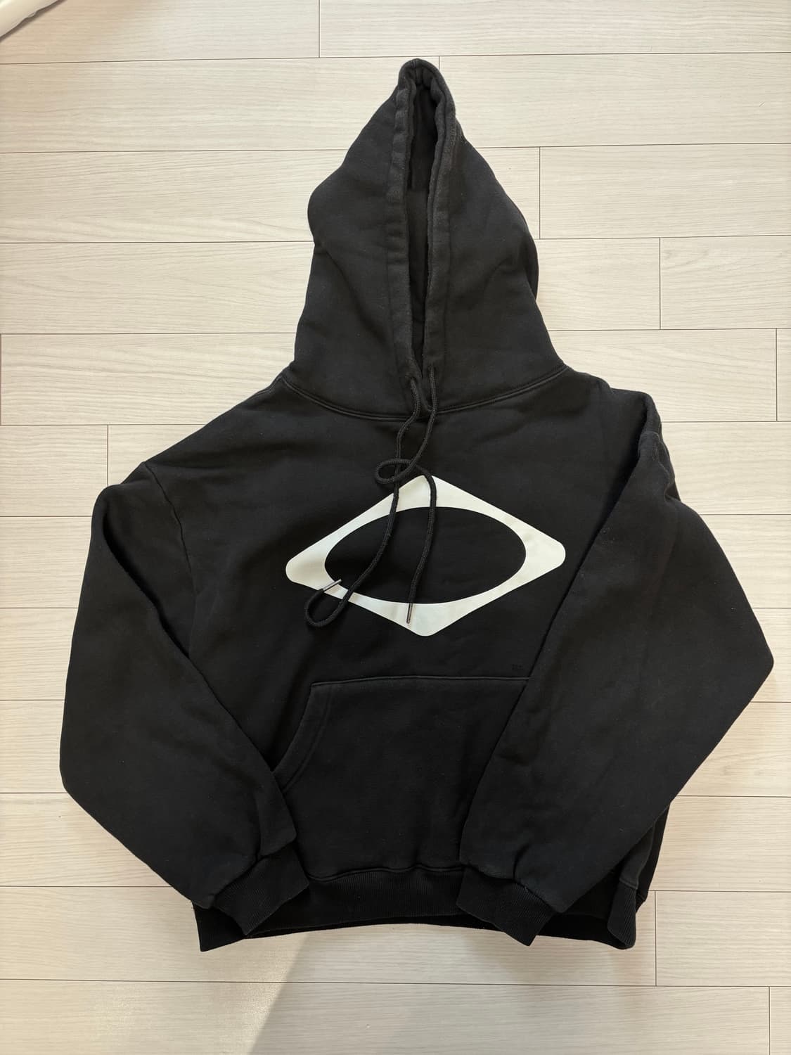 미스치프 기모후드티 블랙 상품이미지1